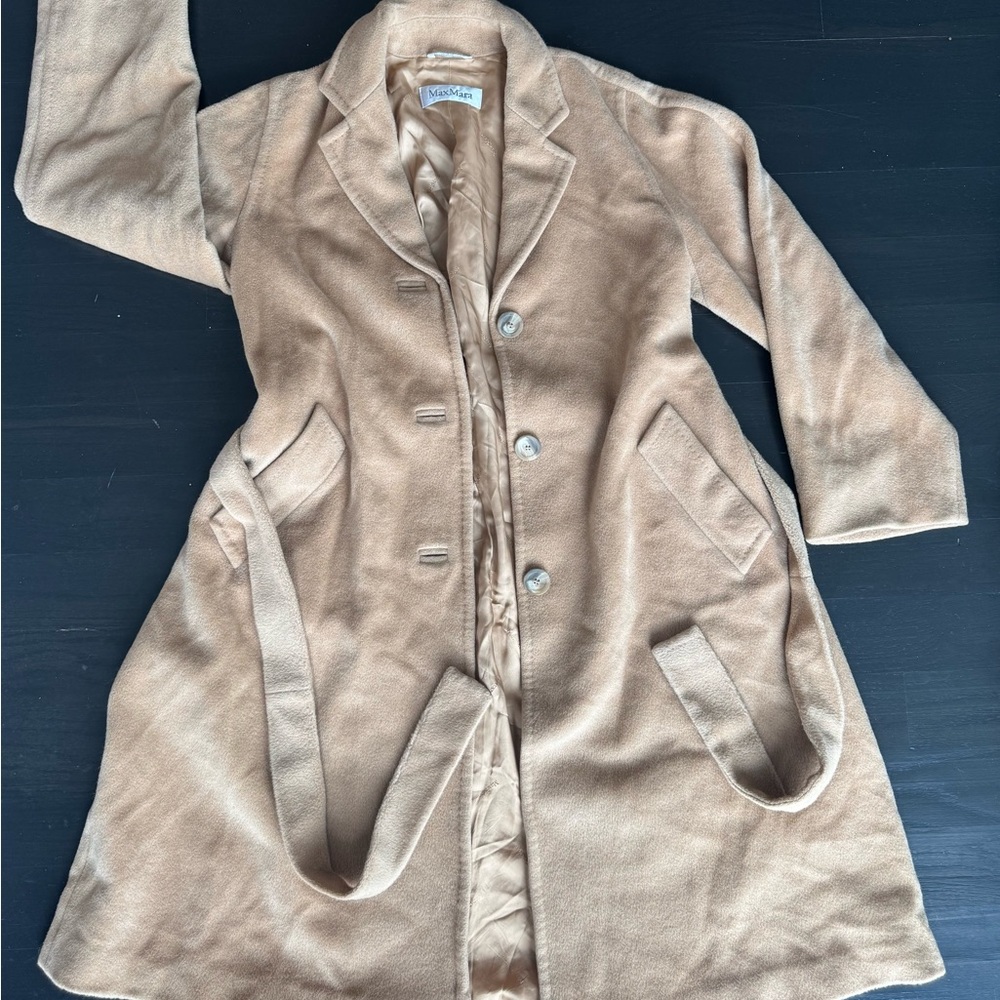 MaxMara Camel Trench Coat